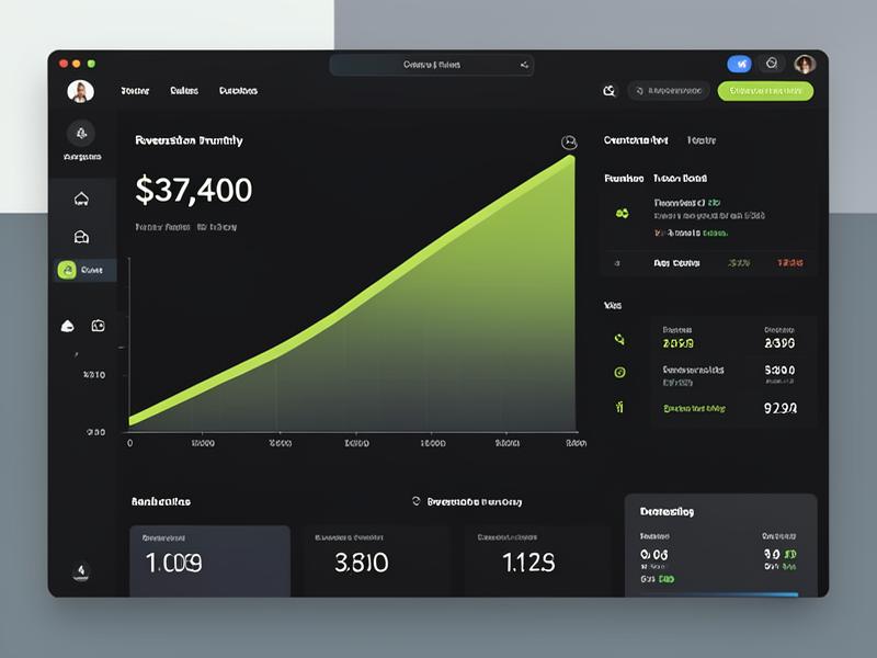 Sample after dashboard for Personal finance creator, 340K followers